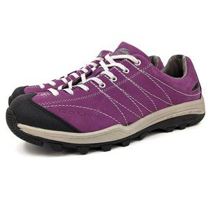 GoLite Lime Lite Leather Sneakers Purple Size 10